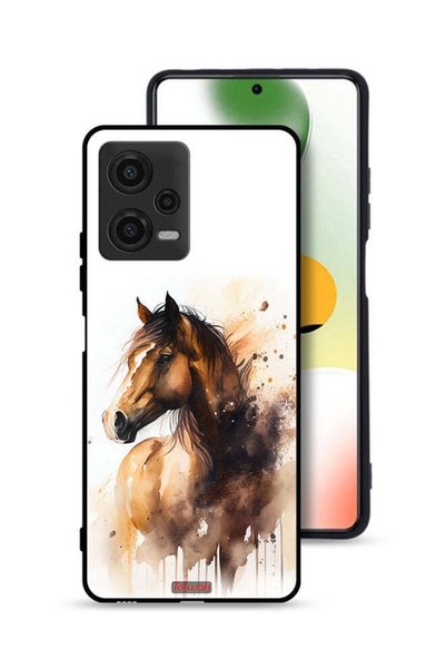 Tolwak غطاء حماية Xiaomi Poco X5 بتصميم حصان تجريدي