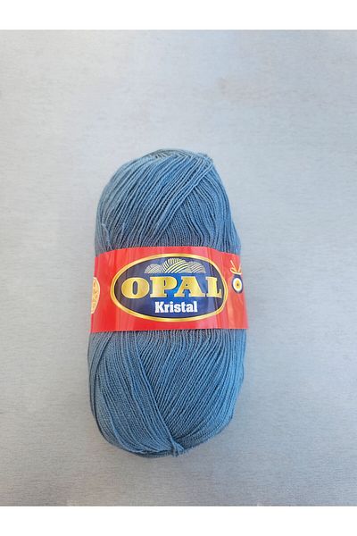 OPAL خيط كريستال محبوك يدويًا رقم: 210، حقيبة توزيع الصابون من الألياف الكريستالية، خيط محبوك 100 جرام - 475 متر