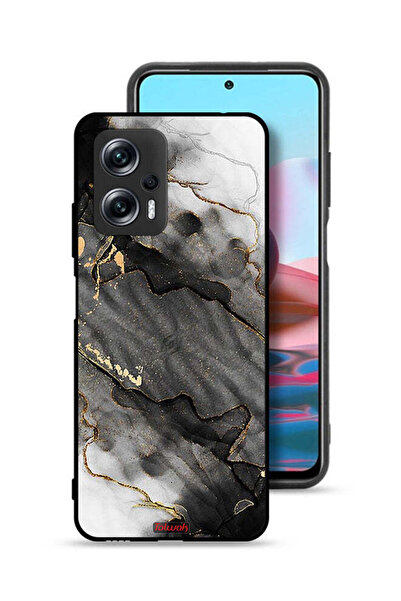 Tolwak غطاء حماية لهاتف شاومي ريدمي نوت 11T برو 5G، رخامي لامع