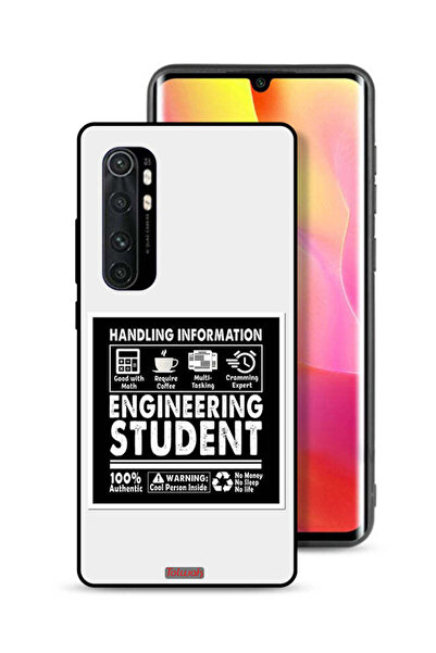 Tolwak غطاء حماية لهاتف شاومي مي نوت 10 لايت - ملصق طالب هندسة