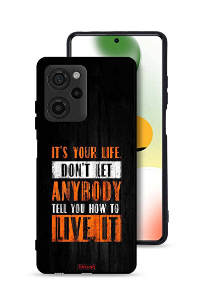Tolwak غطاء حماية Xiaomi Poco X5 Pro Its Your Life