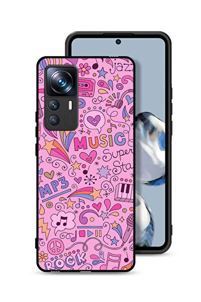 Tolwak غطاء حماية لهاتف Xiaomi 12T Pro مع علامات موسيقية