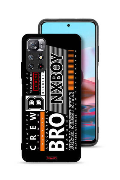 Tolwak غطاء حماية لهاتف شاومي ريدمي نوت 11 4G - نمط الشارع الحضري