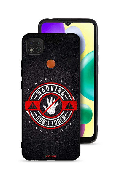 Tolwak Xiaomi Redmi 10A Protective Case Cover Warning Do Not Touch