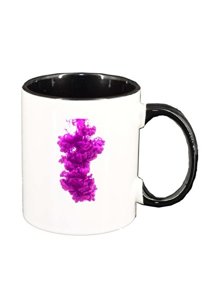 INOVATIX Cana alba personalizata, Colour, interior negru, D274, INOVATIX®. 330ml