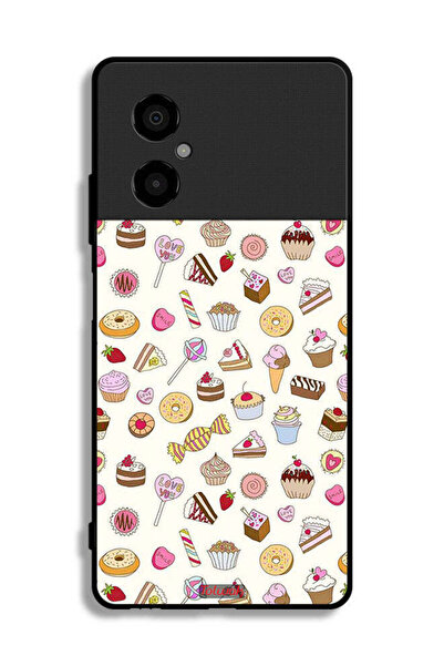 Tolwak Xiaomi Poco M4 5G Protective Case Cover Pattern Of Favorite Items