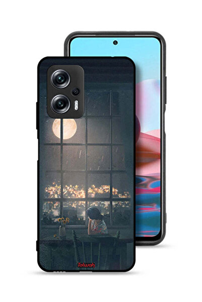Tolwak غطاء حماية لهاتف شاومي ريدمي نوت 11T برو 5G برسم القمر