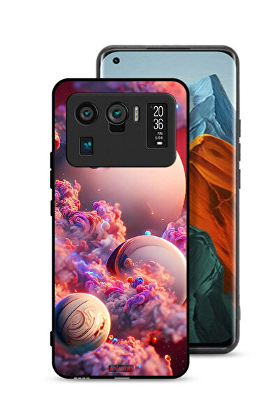 Tolwak Xiaomi Mi 11 Ultra Protective Case Cover Clouds Abstract Art