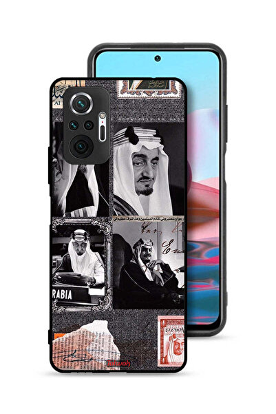 Tolwak غطاء حماية لهاتف شاومي ريدمي نوت 10 برو 4G، ملصق الملك فيصل العتيق