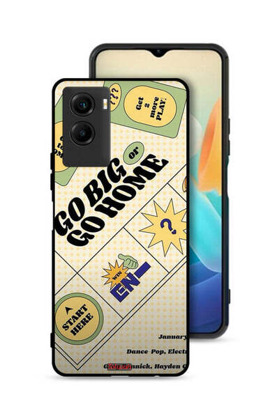 Tolwak Vivo Y55s 5G (2021) Protective Case Cover Go Big Or Go Home