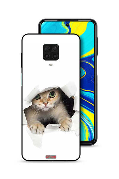 Tolwak غطاء حماية لهاتف شاومي ريدمي نوت 9 برو بتصميم قطة