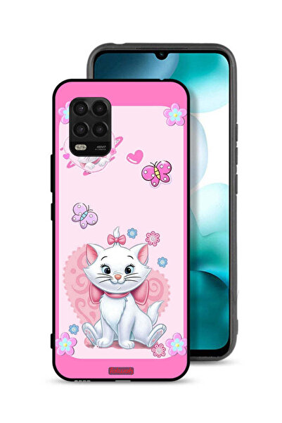 Tolwak غطاء حماية لهاتف شاومي مي 10 لايت 5G، قطة لطيفة