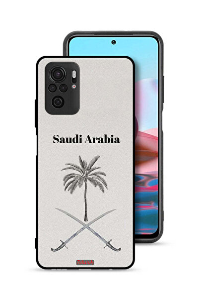 Tolwak غطاء حماية لهاتف شاومي ريدمي نوت 10S بشعار المملكة العربية السعودية