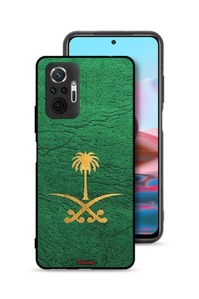 Tolwak غطاء حماية لهاتف شاومي ريدمي نوت 10 برو 4G، علامة المملكة العربية السع...