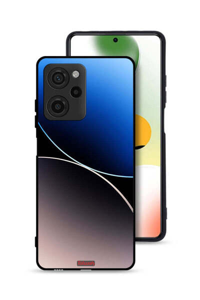 Tolwak غطاء حماية لهاتف Xiaomi Poco X5 Pro بنمط خطوط منحنية