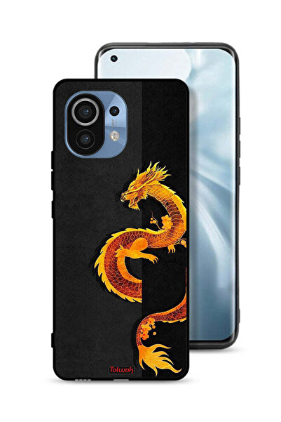 Tolwak Xiaomi Mi 11 Protective Case Cover Dragon Art