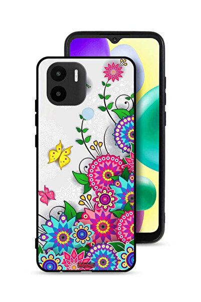 Tolwak غطاء حماية لهاتف شاومي ريدمي A1 بلس - زهور ماندالا