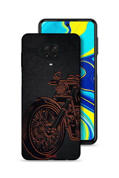 Tolwak غطاء حماية لهاتف شاومي ريدمي نوت 9 برو بتصميم دراجة عتيقة