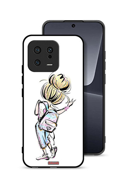 Tolwak غطاء حماية لهاتف شاومي 13 بتصميم فتاة العودة إلى المدرسة