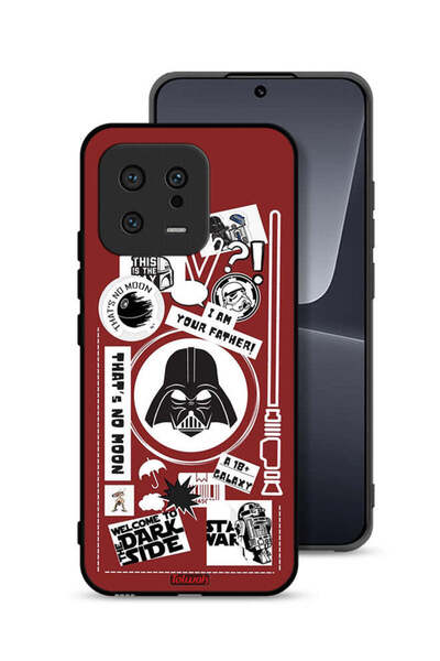 Tolwak غطاء حماية لهاتف Xiaomi 13 ملصق "مرحبًا بكم في الجانب المظلم"