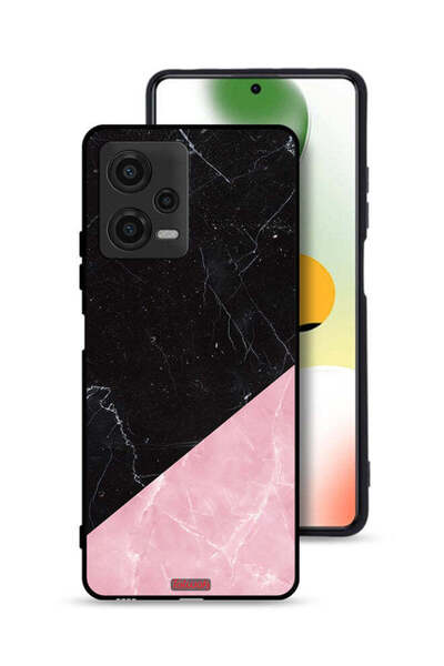 Tolwak غطاء حماية لهاتف Xiaomi Poco X5 بنمط رخامي