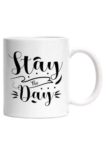 INOVATIX Personalized white mug, message urging you to do something important today, INOVATIX®. 330ml