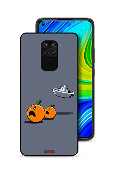 Tolwak غطاء حماية لهاتف شاومي ريدمي نوت 9 بتصميم فني رقمي بسيط وفكاهي