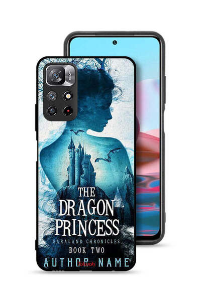 Tolwak غطاء حماية لهاتف شاومي ريدمي نوت 11 4G بطبعة أميرة التنين