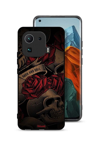 Tolwak Xiaomi Mi 11 Pro Protective Case Cover Rok And Roll