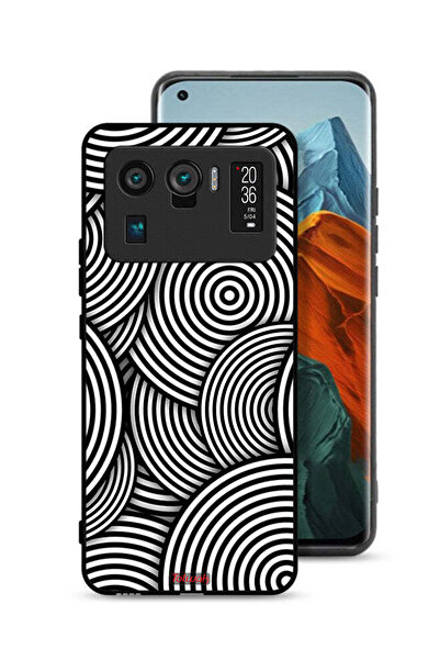 Tolwak غطاء حماية لهاتف شاومي مي 11 ألترا بنمط دوائر وهمية