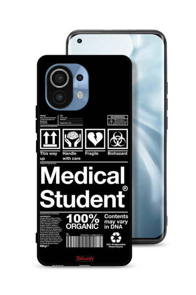 Tolwak غطاء حماية لهاتف شاومي مي 11 - ملصق طالب الطب