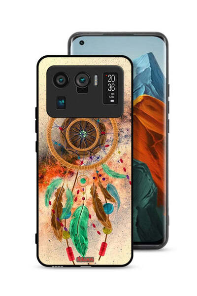 Tolwak غطاء حماية لهاتف شاومي مي 11 ألترا بتصميم ماندالا وريش معلق