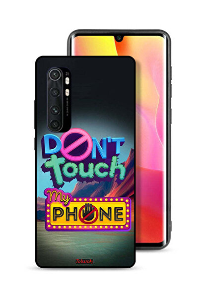 Tolwak Xiaomi Mi Note 10 Lite Protective Case Cover Do Not Touch My Phone