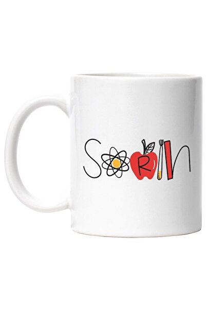 INOVATIX Cana alba personalizata, Numele Sorin, si Mesaj Amuzant, Curios, Soc...