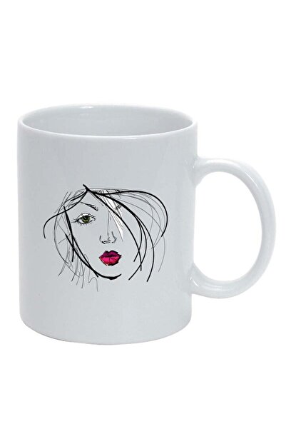 INOVATIX Cana alba personalizata, Portrait, alb, D92, INOVATIX®. 330ml