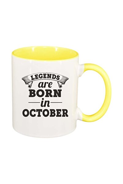 INOVATIX Cana alba personalizata, Legend, interior galben, D72, INOVATIX®. 330ml