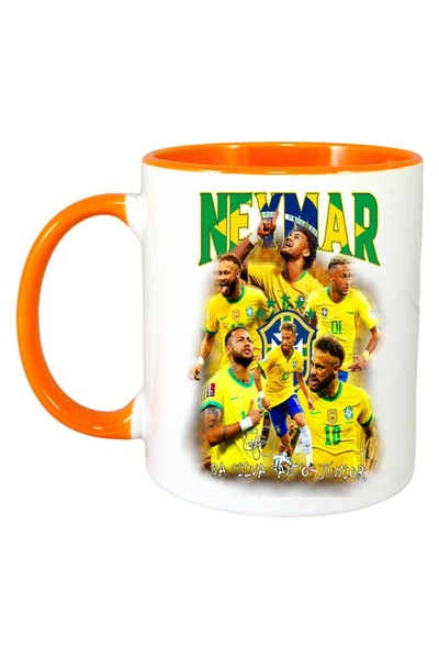 INOVATIX Cana Alba Personalizata, Neymar Best Brasil, Maner Si Interior Porto...