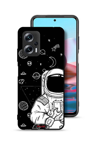 Tolwak غطاء حماية لهاتف شاومي ريدمي نوت 11T برو بلس 5G، رسم رائد فضاء