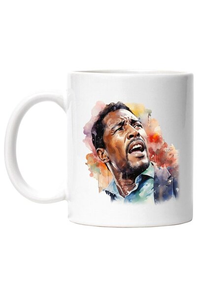 INOVATIX Cana alba personalizata, Otis Redding, Cantaret, Celebritate, Muzici...