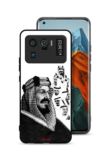 Tolwak غطاء حماية لهاتف شاومي مي 11 ألترا، ملصق فني أبيض وأسود لملوك المملكة ...