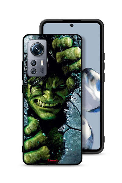 Tolwak غطاء حماية لهاتف Xiaomi 12S بتصميم هالك المذهل