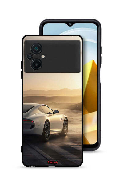 Tolwak Xiaomi Poco M5 4G Protective Case Cover Car