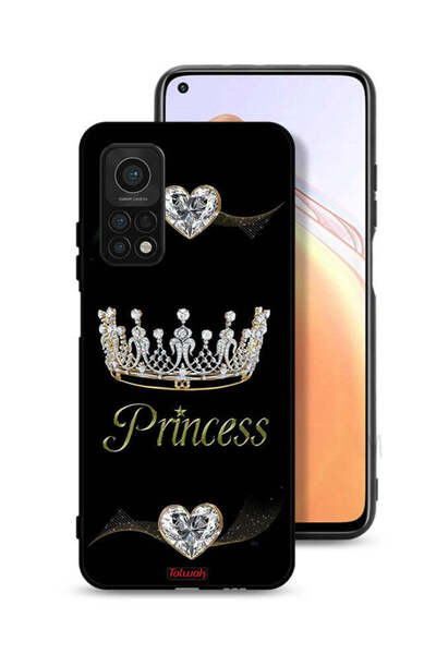 Tolwak غطاء حماية لهاتف شاومي مي 10 تي برو 5 جي بطبعة الأميرة