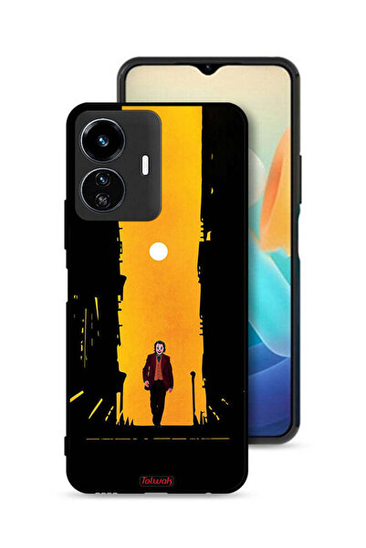 Tolwak غطاء حماية Vivo Y77 5G بتصميم جوكر، عمل فني رقمي تجريدي