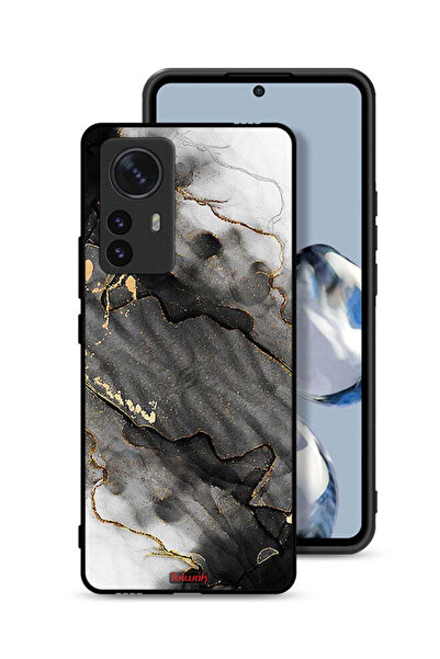 Tolwak غطاء حماية لهاتف شاومي 12 - رخامي لامع