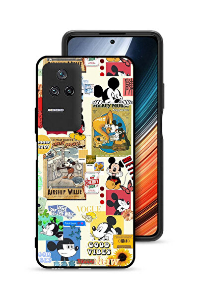 Tolwak غطاء حماية لهاتف شاومي بوكو F4 - اختر السعادة والملصقات