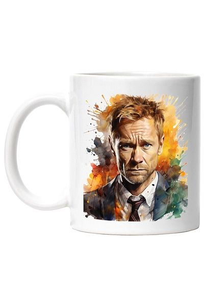 INOVATIX Personalized white mug, Man, TV series, Barney Stinson, Suit, Tie, INOVATIX®. 330ml