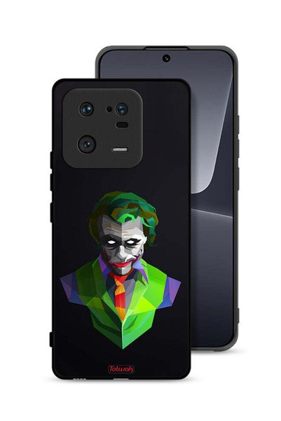 Tolwak غطاء حماية لهاتف Xiaomi 13 Pro بتصميم فن تجريدي للجوكر