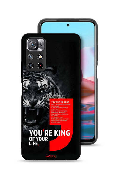 Tolwak غطاء حماية لهاتف شاومي ريدمي نوت 11 4G أنت ملك حياتك