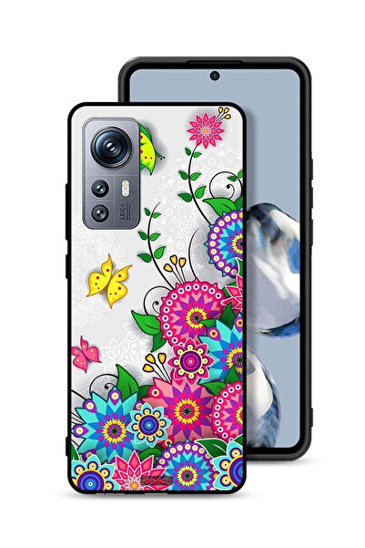 Tolwak غطاء حماية لهاتف Xiaomi 12S بنقشة زهور ماندالا